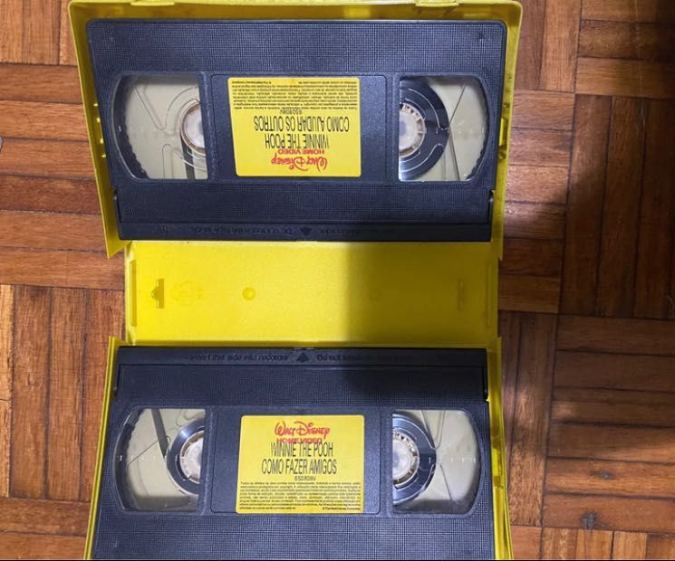 Conjunto de 23 filmes VHS