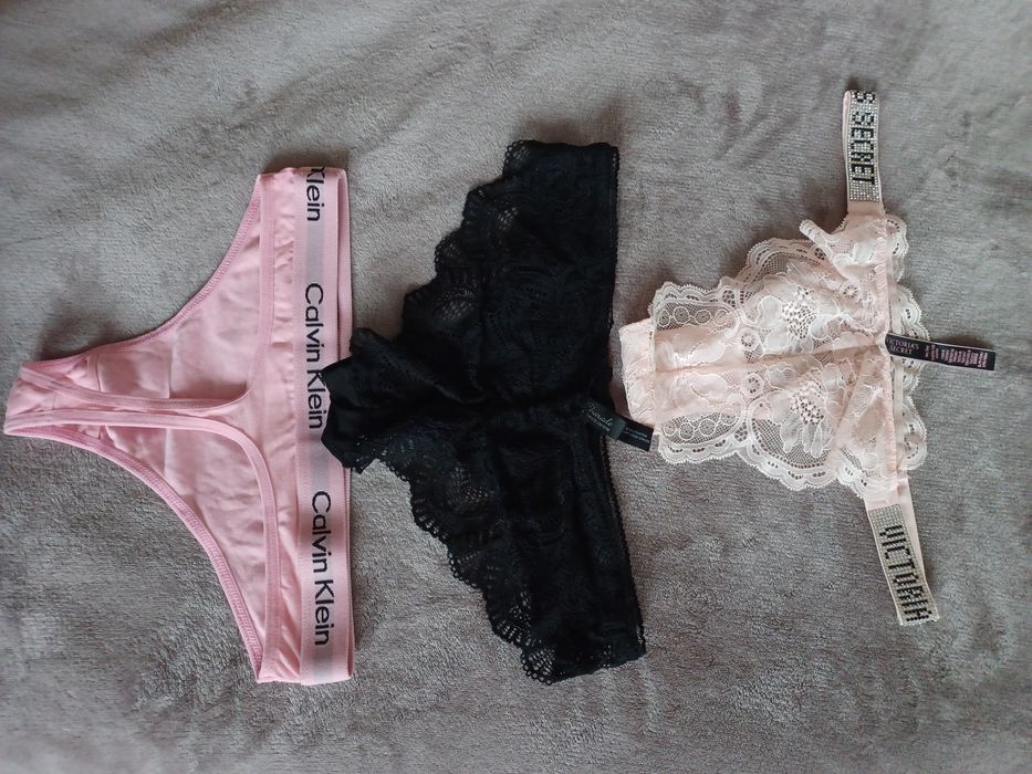 Majtki-figi stringi 3 pary .