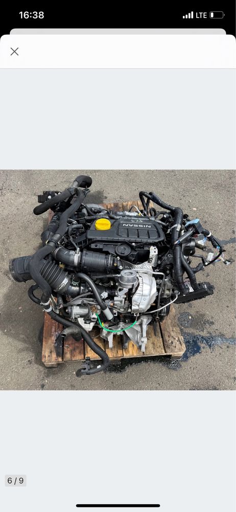 Продам двигун 1.6 DCI пробіг 140 тис км знятий із x-trail t32