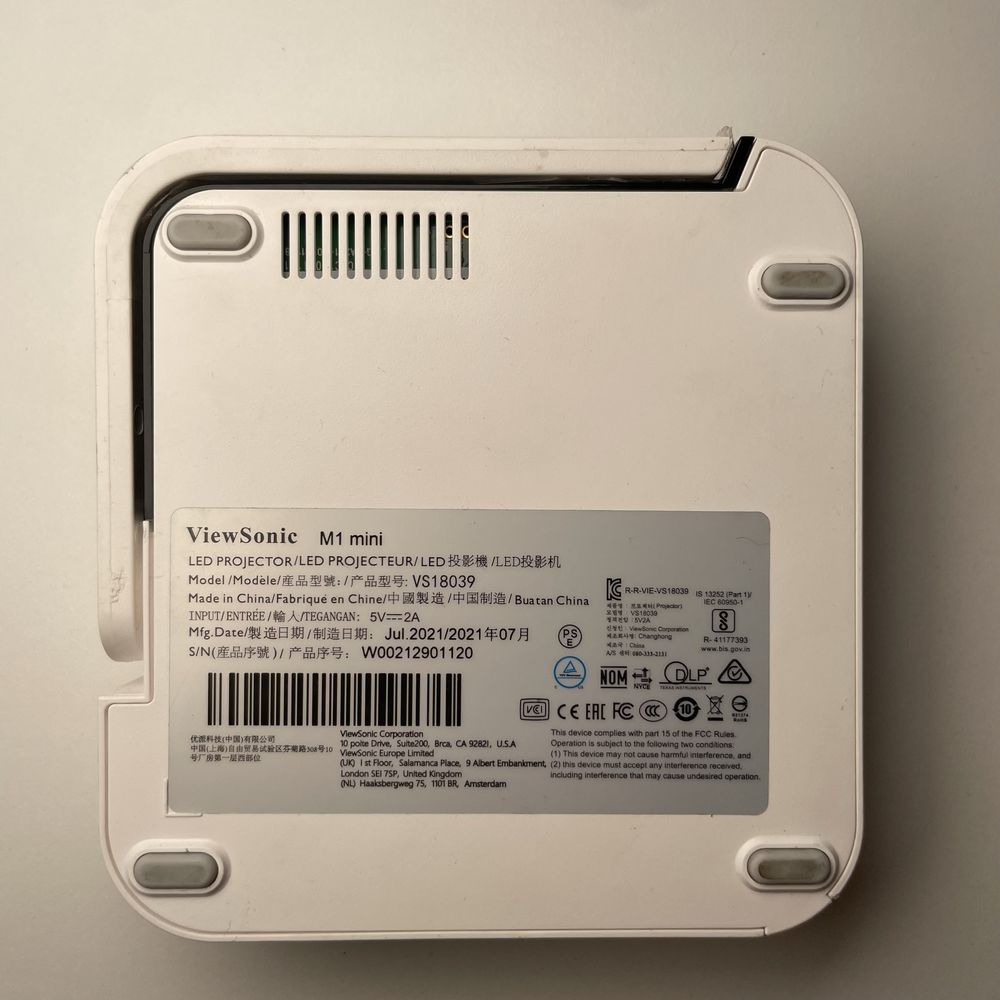 Mini Przenośny Projektor ViewSonic M1 Mini