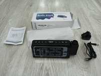 Alarm zegarek Radio CR1024 cyfrowe budzik projektor LED temperatura