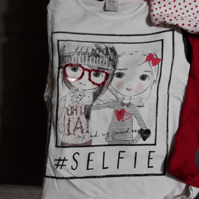 Camisolas algodão menina 4/5 anos