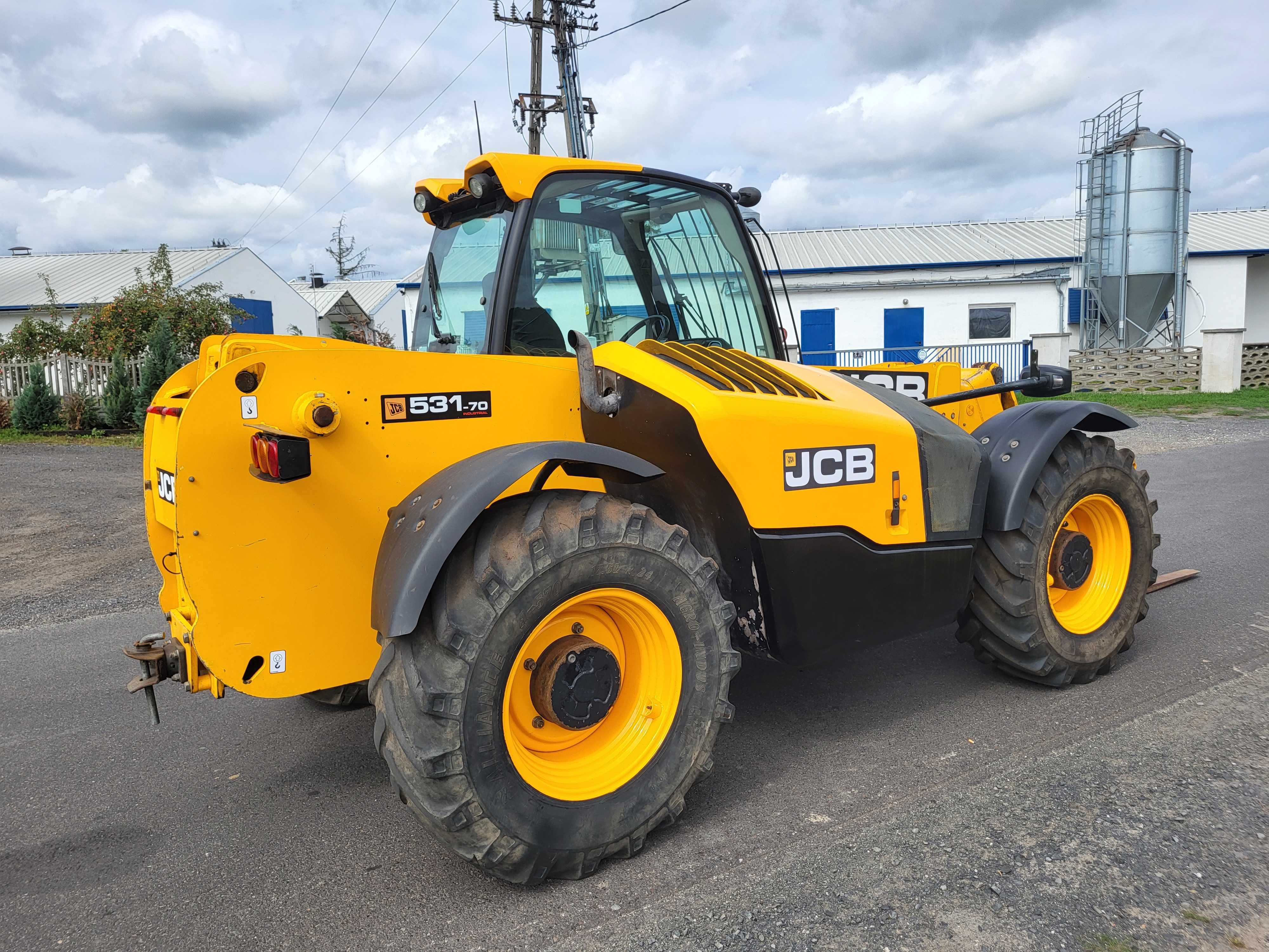 Ładowarka teleskopowa JCB 531-70 agri rok 2016