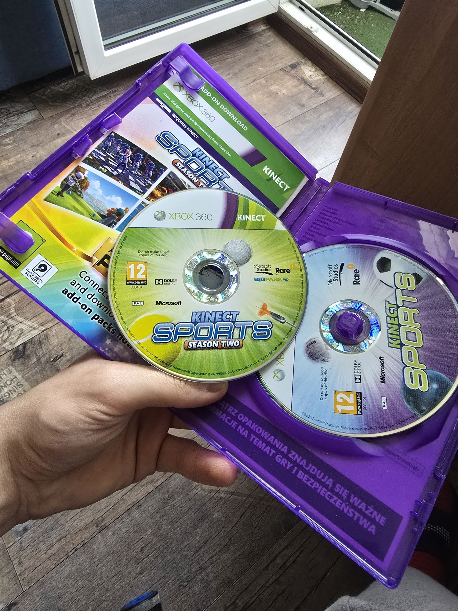Kinect Sports najlepsza kolekcja po polsku xbox 360 season 1 & 2 pl