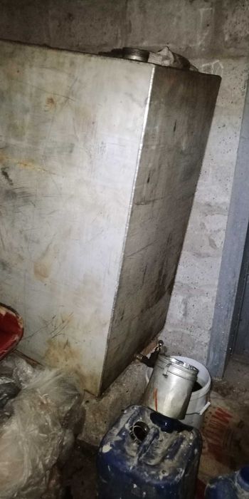 Бак алюминиевый 1,2 Х 1,2 Х 0,6 м, 09 куб м. В Харькове.