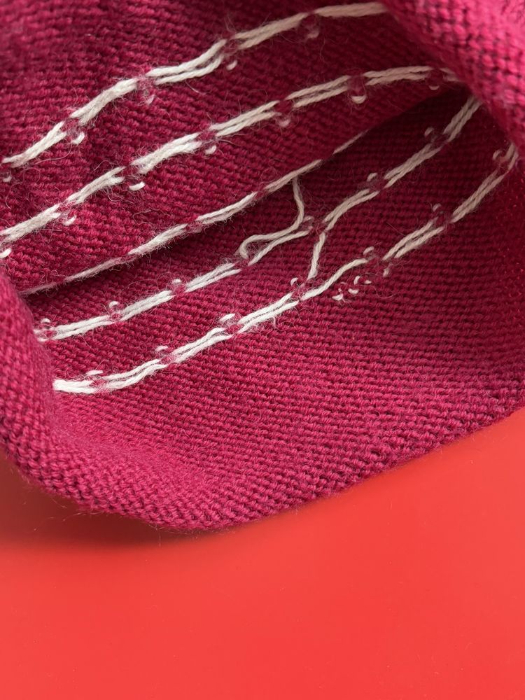 Czapka handmade truskawka beanie