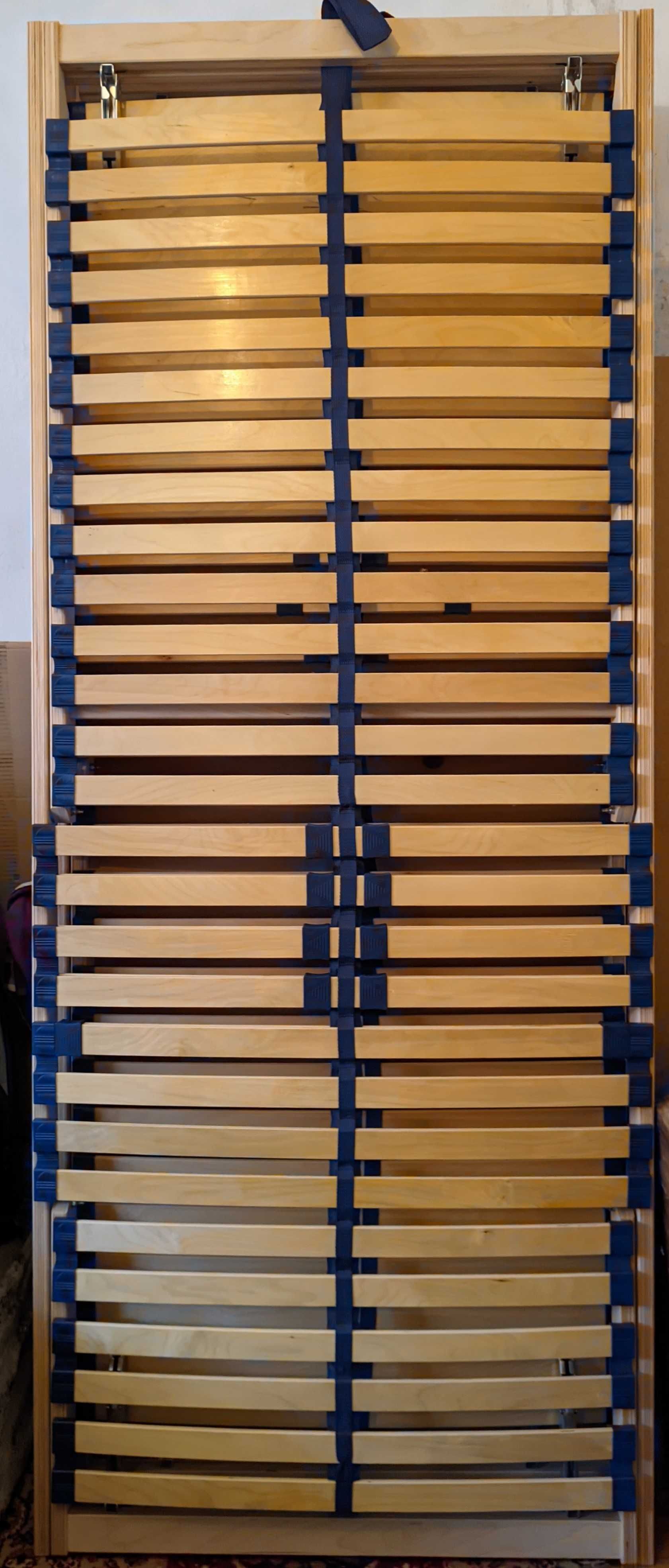 Stelaż do łóżka pod materac 80x200, podnoszona głowa i nogi, 2 sztuki
