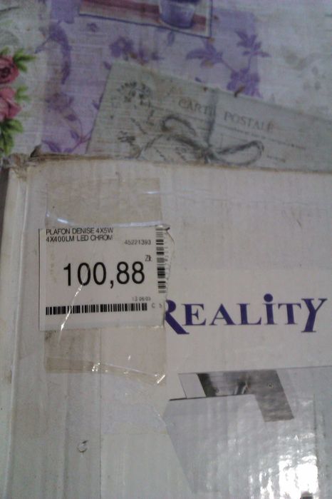 nowy sprawny kinkiet led na podstawie lustrzanej tanio!!!