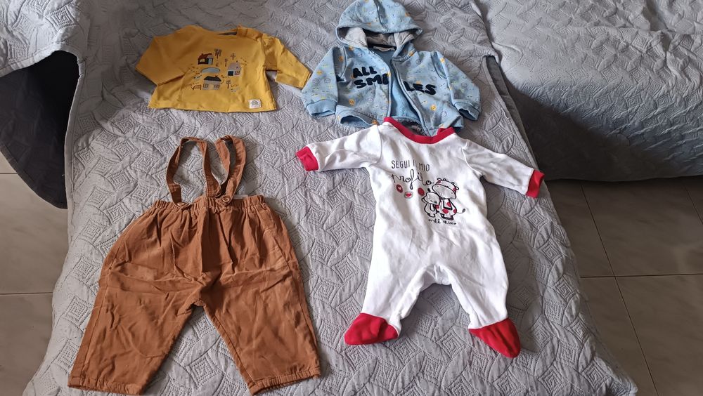 Roupa menino dos 0 aos 6 meses