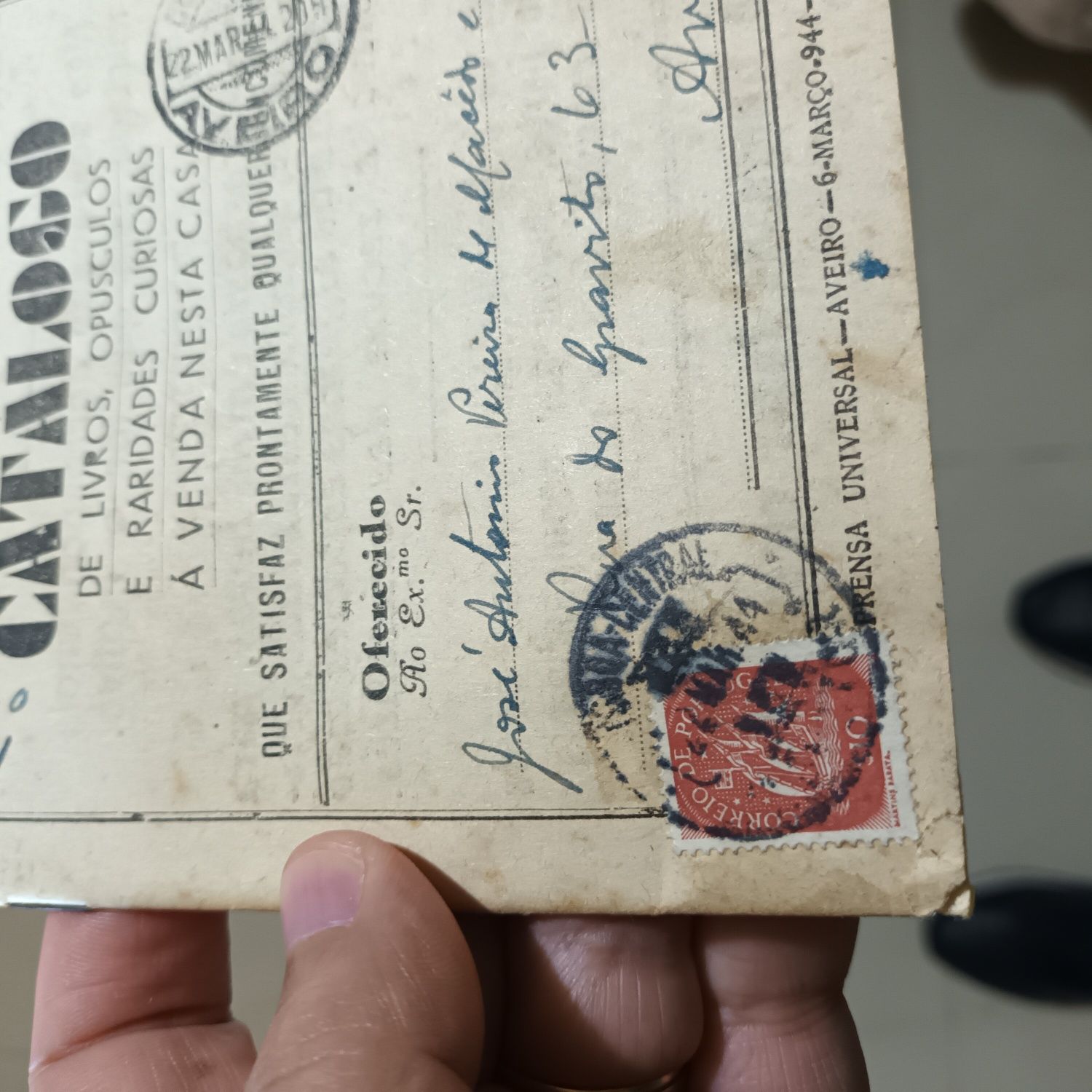 Antigo e raro catálogo de livros opusculos e raridades valiosas a vend