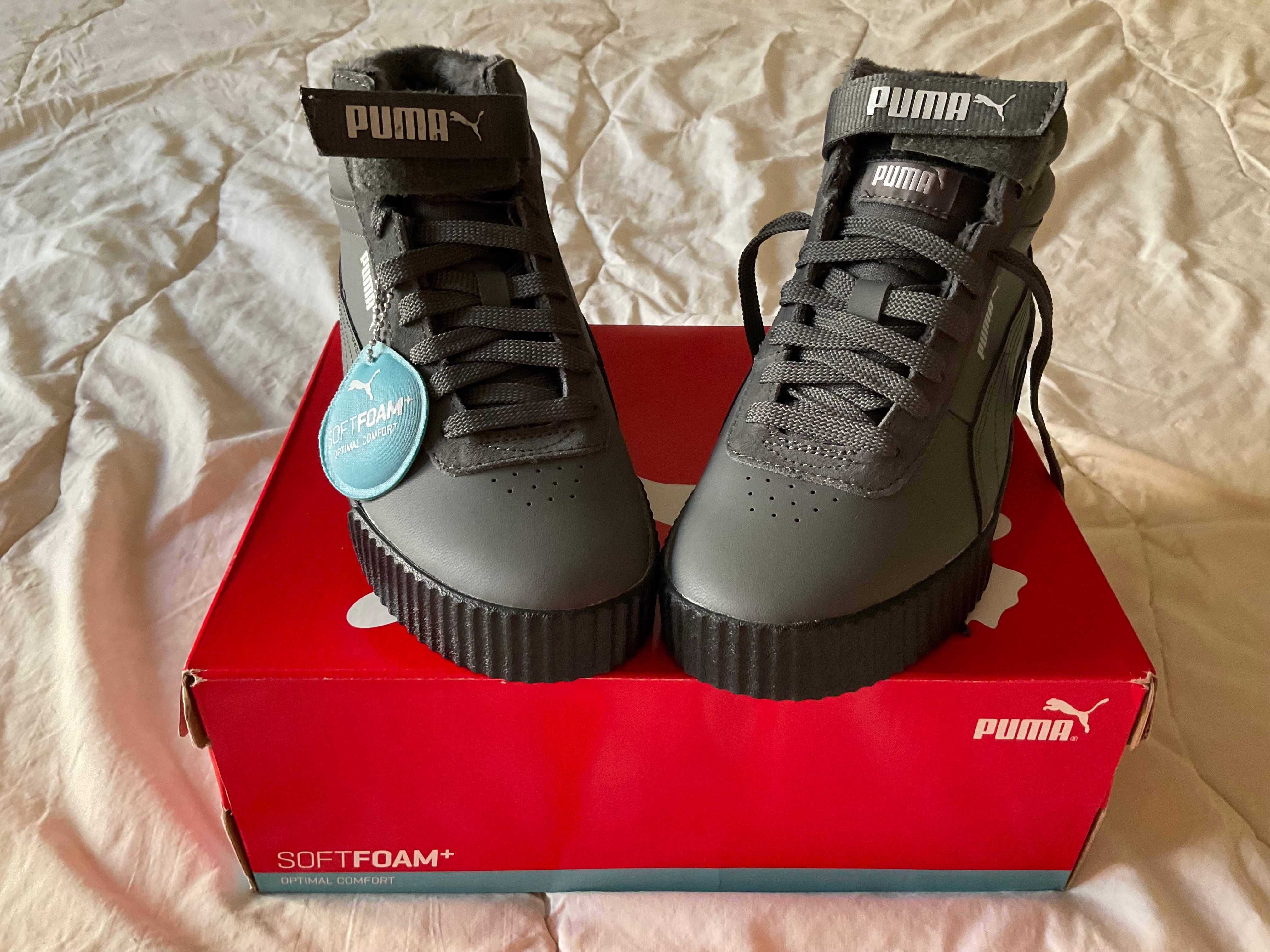 Saldo Pre-Inverno! Puma Botas de Senhora - Tamanho 38 - Novo Em Folha!