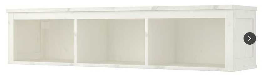 Półka ścienna - HEMNES IKEA - biała