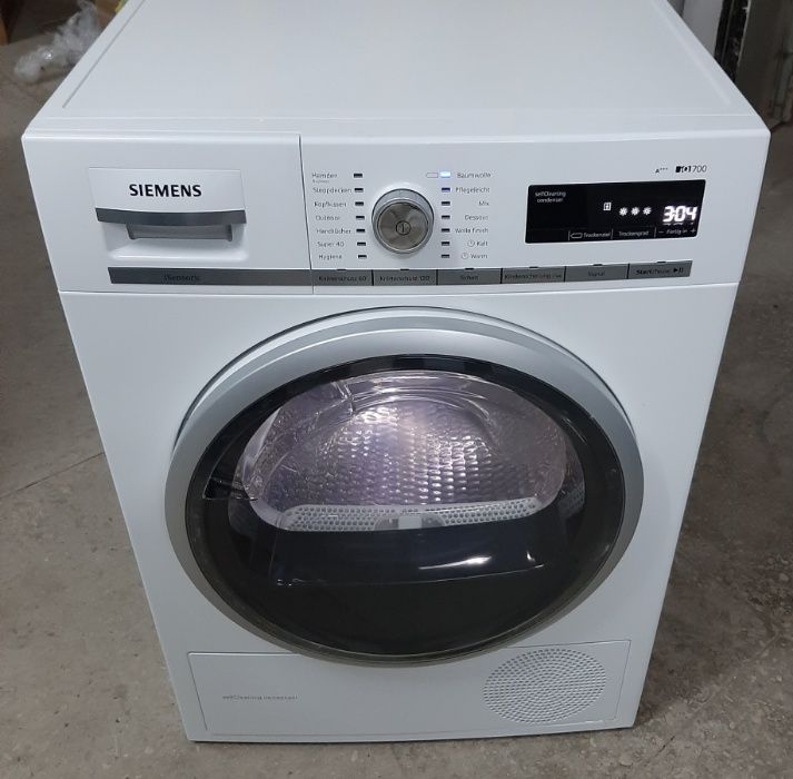 Сушильная машина б/у на 8кг А+++ Сименс Siemens WT47W5W0 iQ700