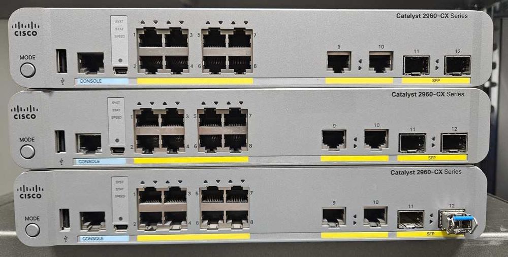 Switch Cisco WS-C2960CX-8TC-L