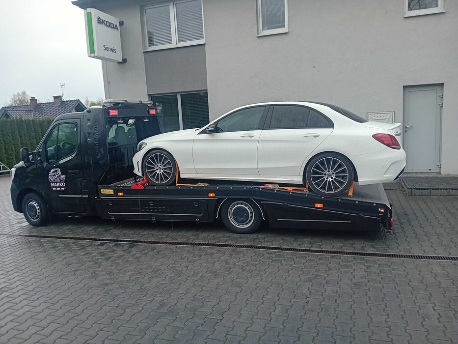 Pomoc drogowa laweta Transport  S19  A4  Rzeszów -Polska od 2zł/km