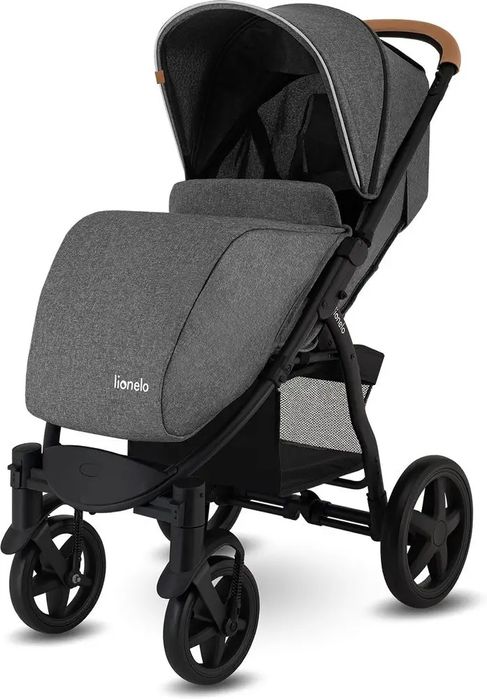 lionelo annet plus wózek spacerowy do 22 kg stone caramel