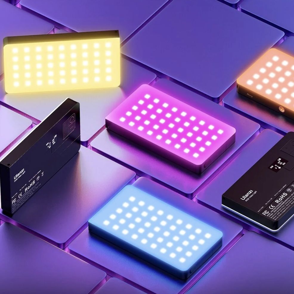 Ulanzi LT002 (PL-01 ) RGB  фото-відеосвітло , з акумулятором 4000mAh