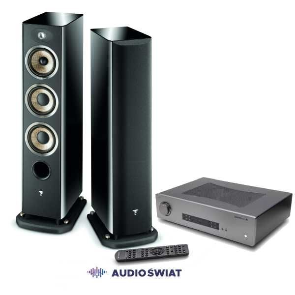 Wzmacniacz Cambridge Audio CXA81 + Kolumny Focal Aria 926 Stereo