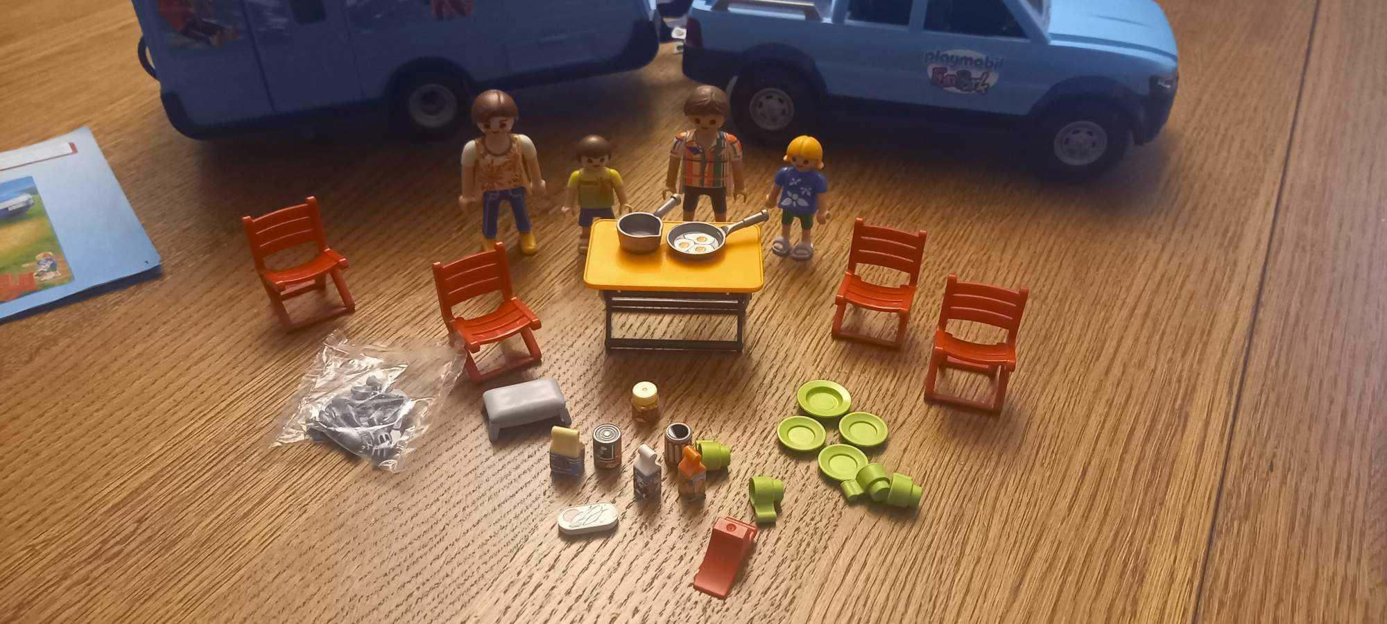 Zestaw Playmobil pickup z przyczepą 9502