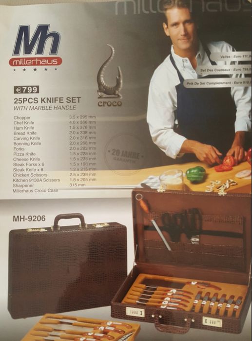 Zestaw noży Millerhaus