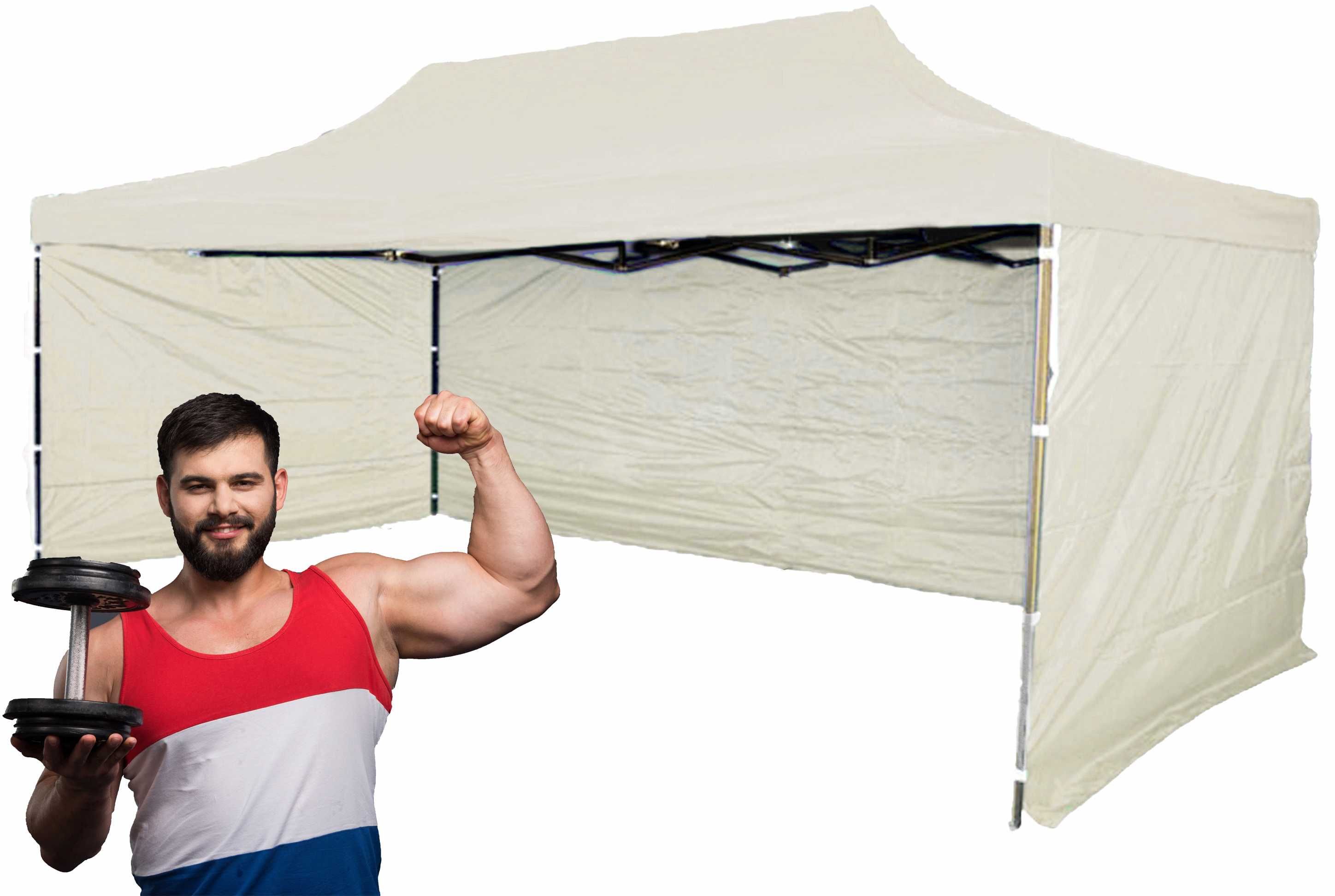 29kg 2x3 6m2 Namiot Handlowy Ogrodowy Pawilon Ekspresowy Targowy Turek