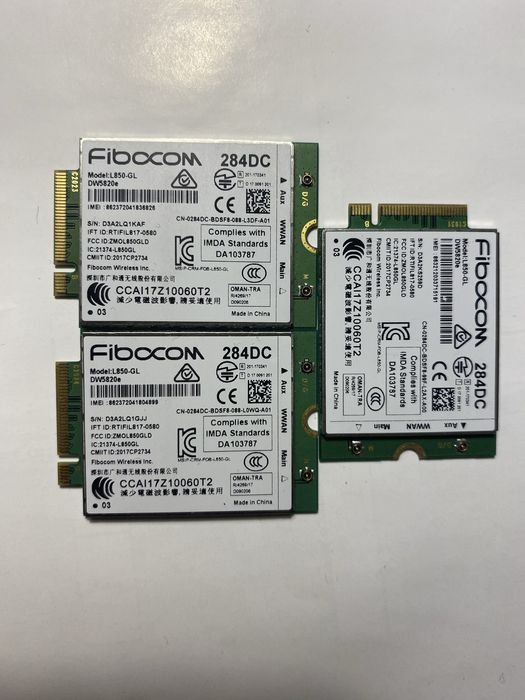 4G LTE Модем для твого ноутбука DELL, HP. DW5820E