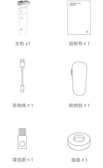 Електробритва Xiaomi Mijia S302