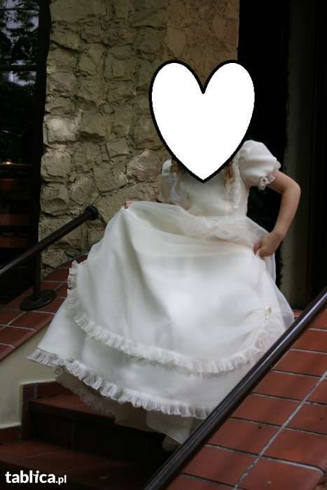 SUKIENKA komunijna+gratis bolerko