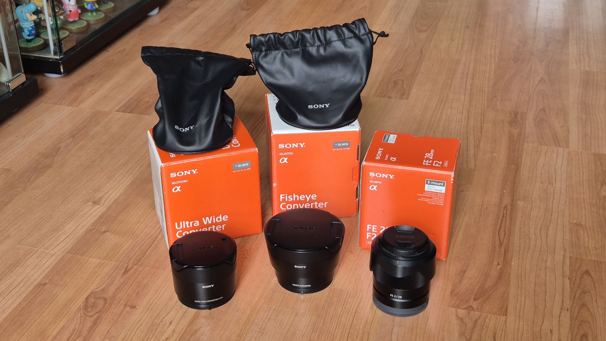 Sony 28mm f2 fe + adaptadores 21mm e 16mm