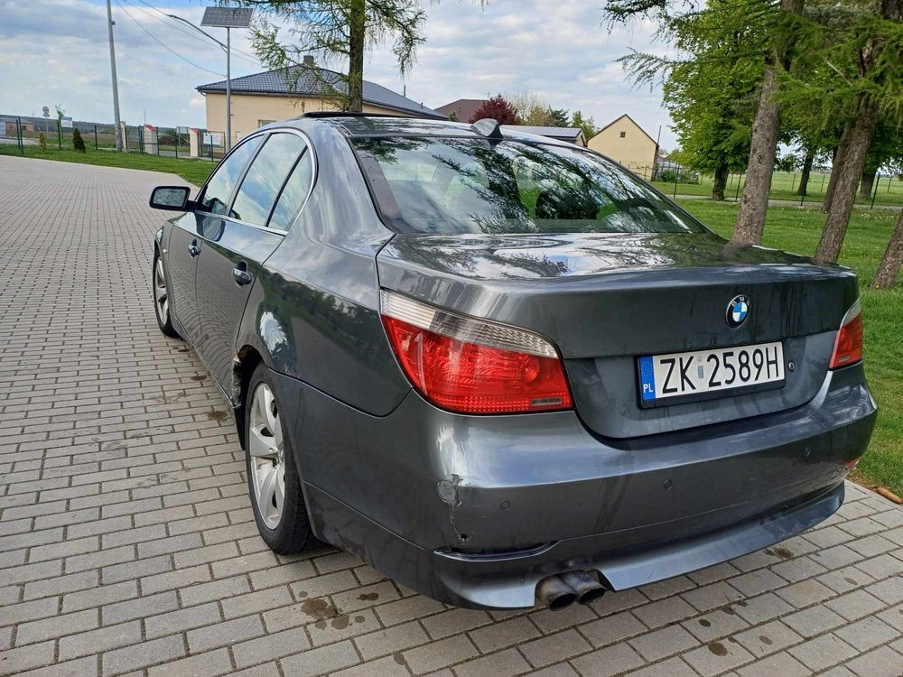 Sprzedam Bmw E60 3.0 Diesel Automat ! Sprawne ! Duza Navi ! Skóra  !