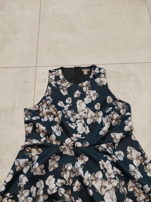 Satynowa sukienka H&M