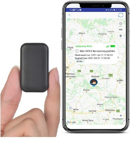 MICRO LOKALIZATOR GPS tracker podsłuch + aplikacja