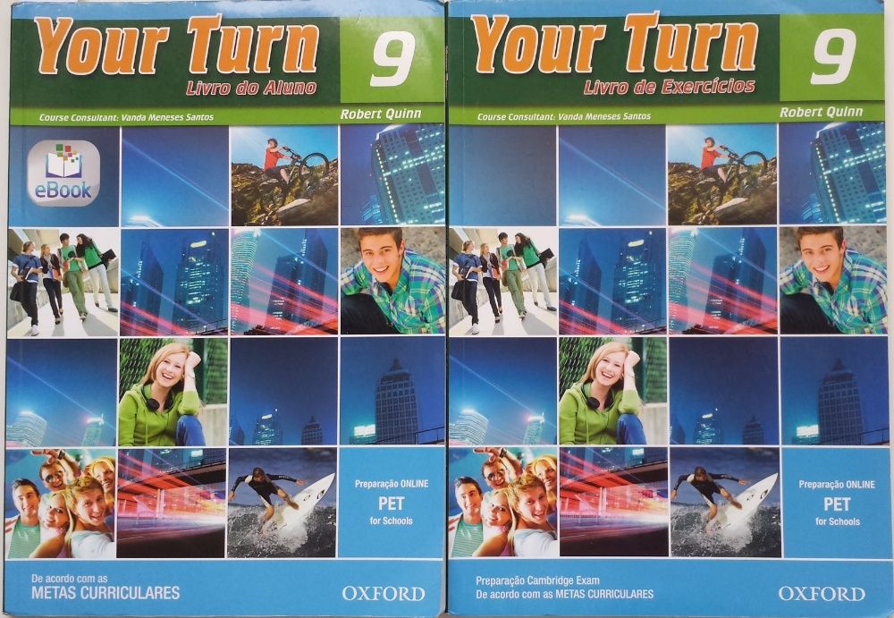 Your Turn - 8º/9º/7°  ANO - Student's Book+Workbook