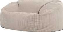 Sofa/pufa Icon 120x130x45 Beż,sztruks.