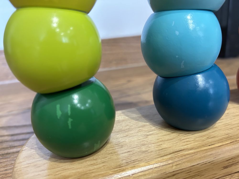 Пірамідка GUIDECRAFT Manipulatives Гусениці