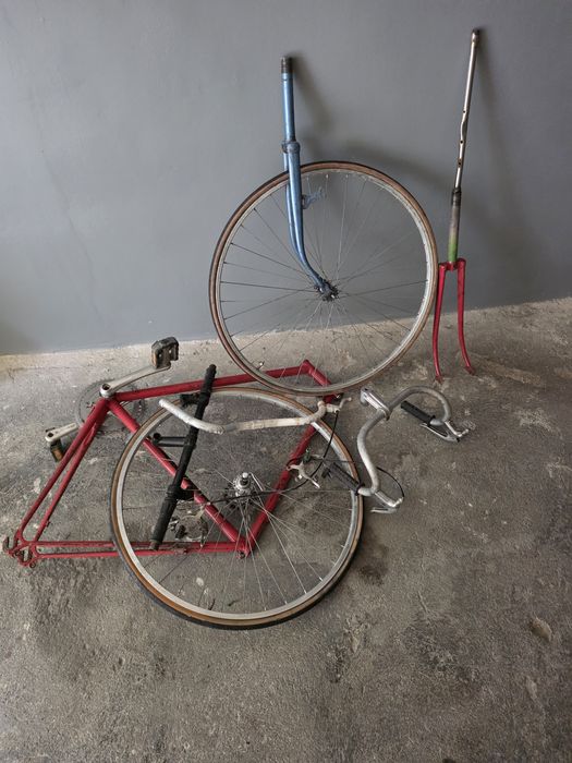 Stary rower kolarzówka części.