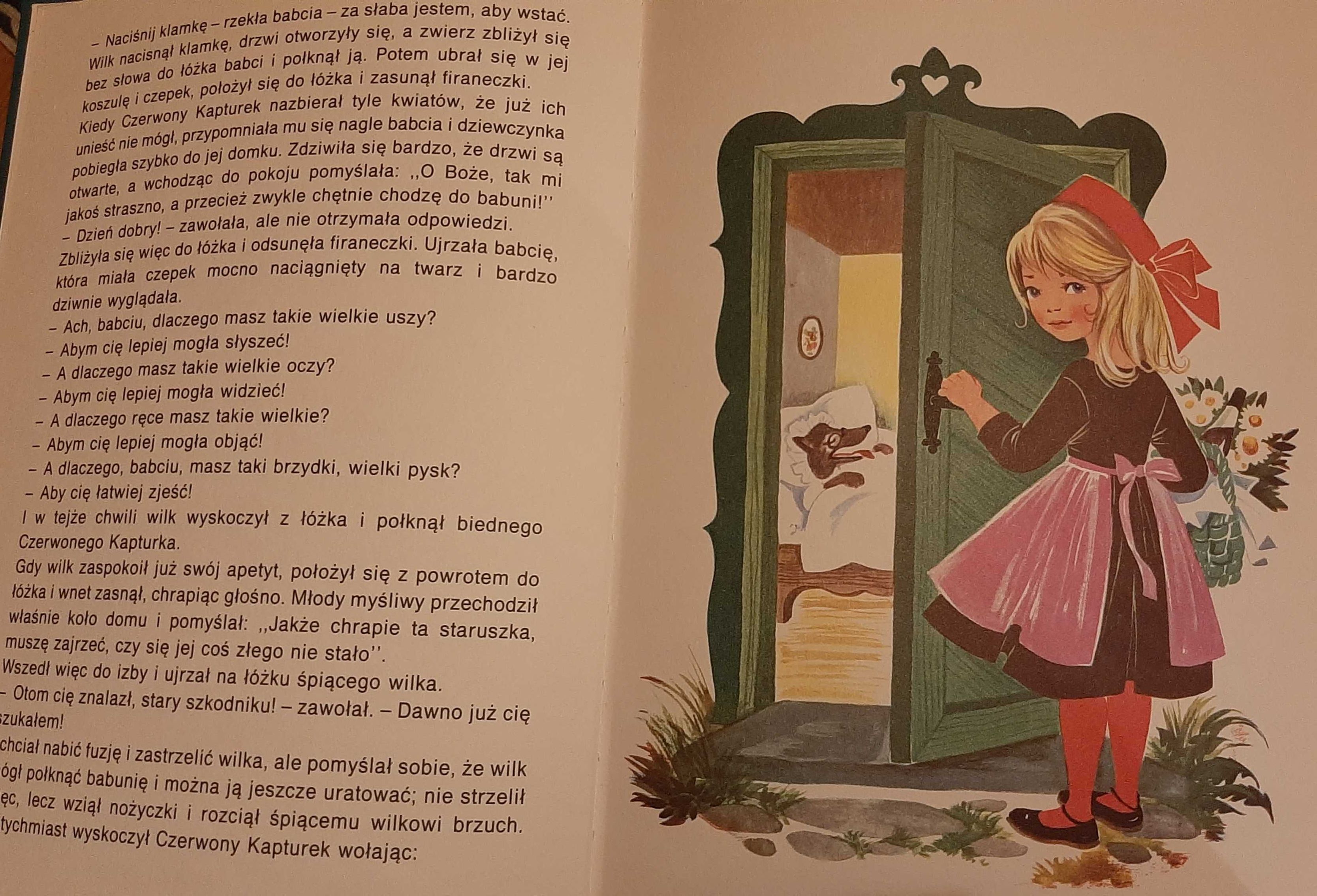 zbiór Baśnie Andersena Braci Grimm Perrault tradycyjne ilustracje