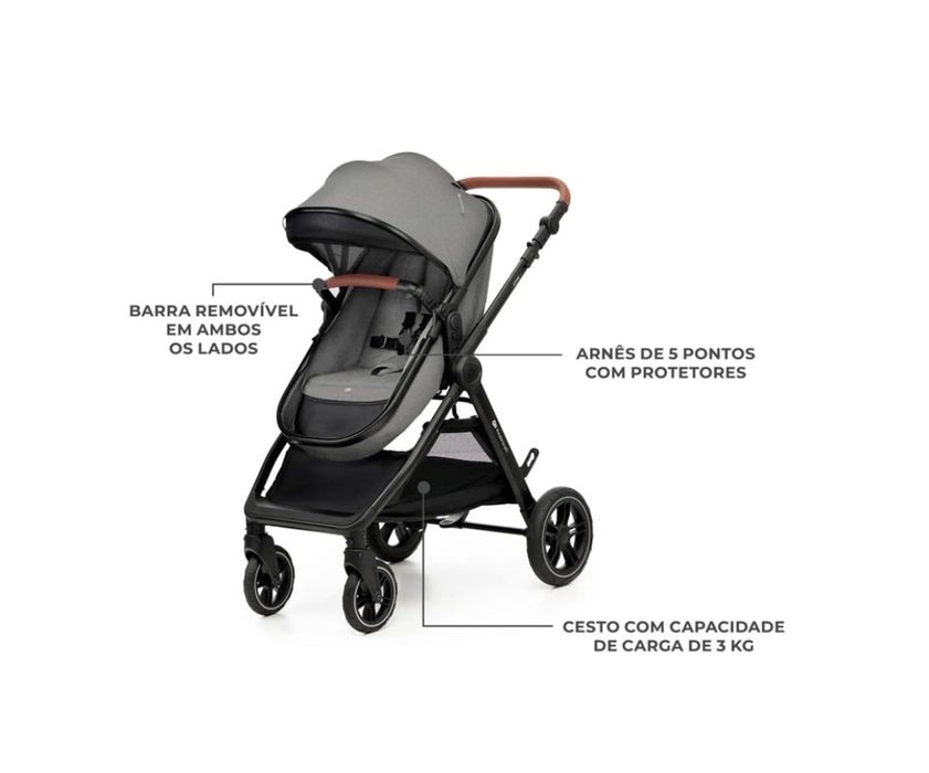 Carrinho de bebê + ovinho