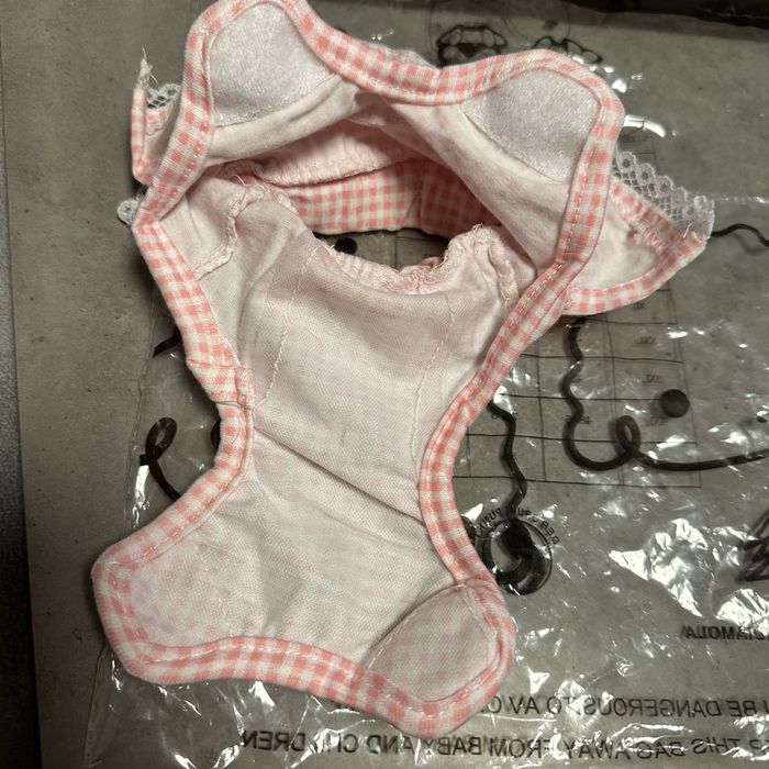 трусы-юбка с рюшами многоразовые для мини собак