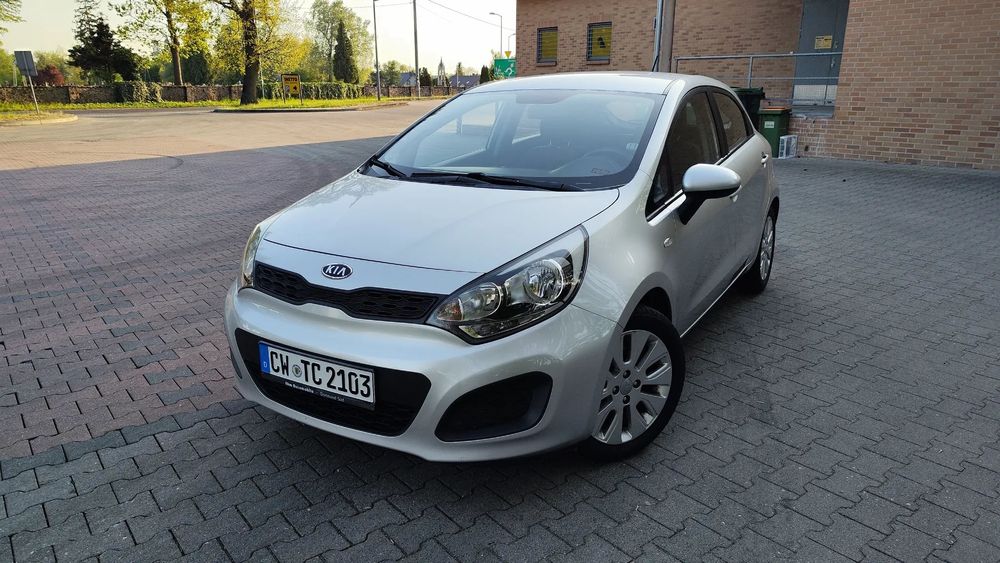 Kia Rio Świeżo sprowadzony,serwisowany,bezwypadkowy,kom.pokład,cz.parkowania