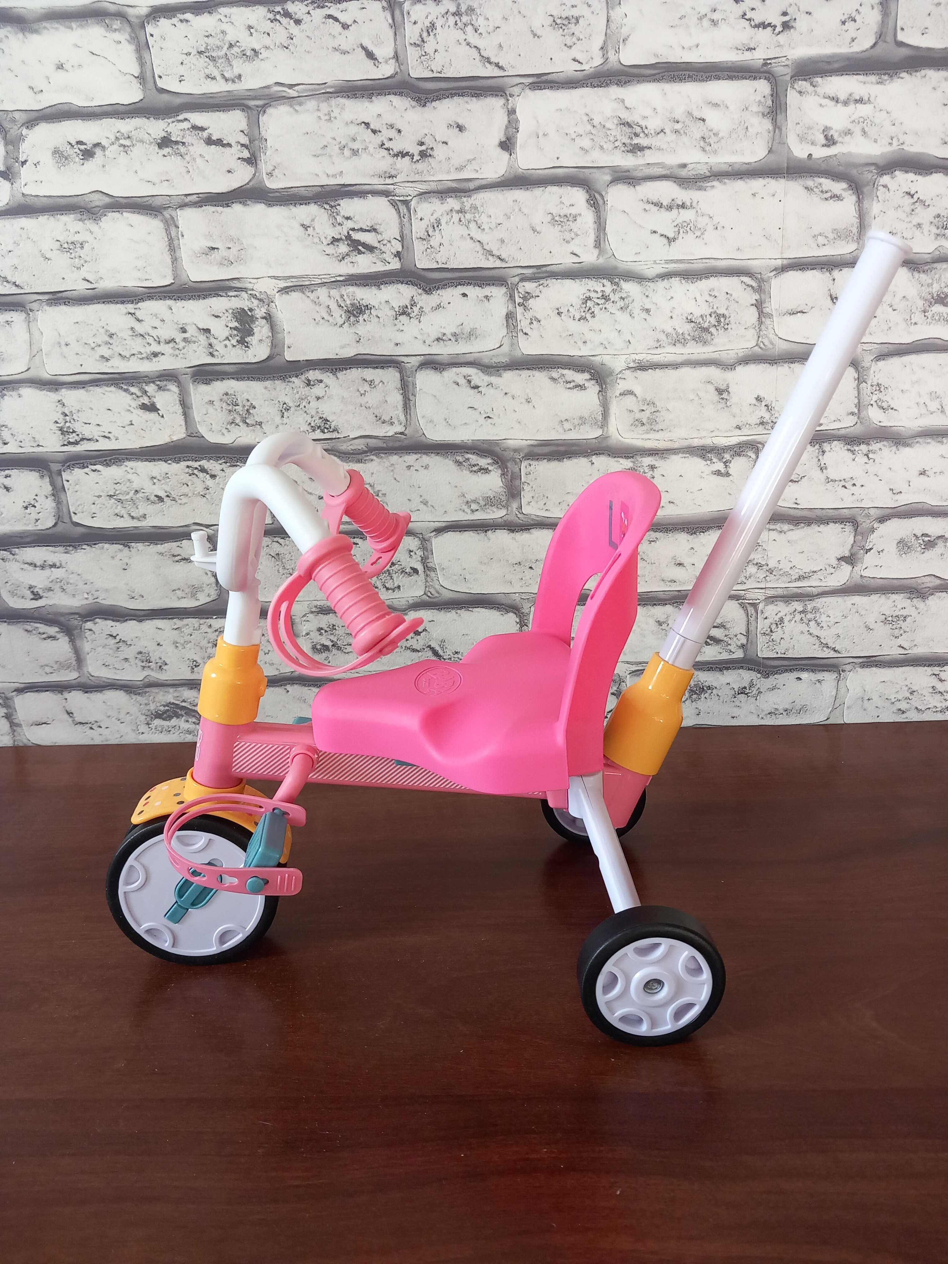 Trójkołowiec, rowerek dla lalek  BABY BORN