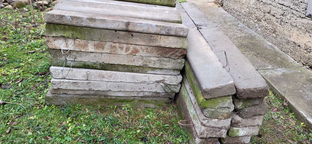 Продам нові бордюри Довжина 101 см. Висота 19 см. Ширина 8- 9 см.