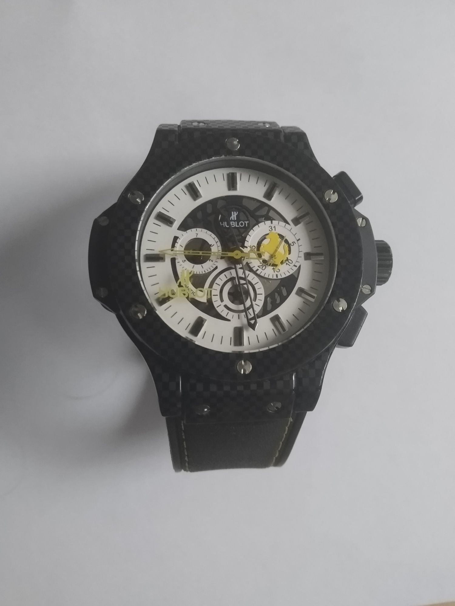 Zegarek logo hublot mechaniczny automatyczny