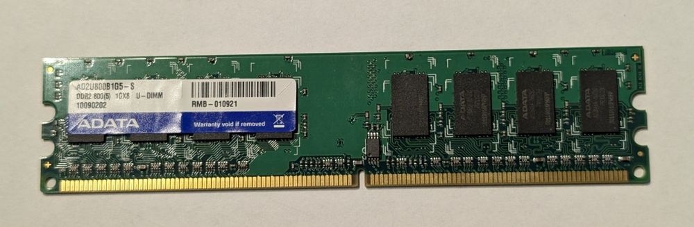 pamiec RAM ADATA DDR2 1GB 800MHz
