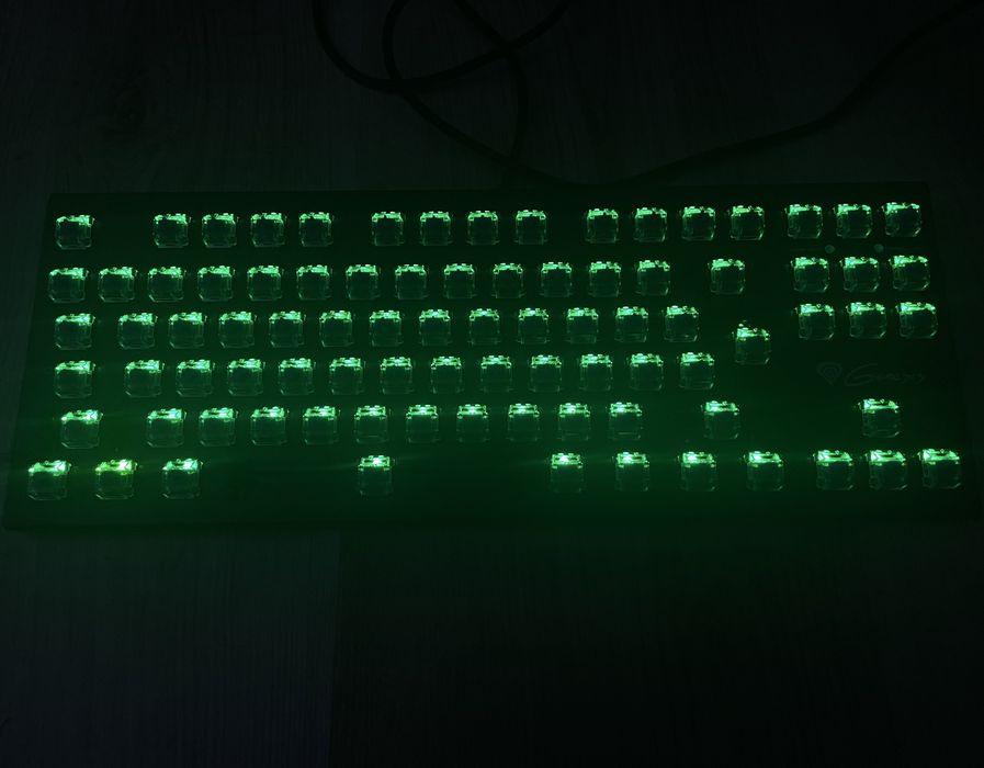 Klawiatura mechaniczna GENESIS THOR 300 TKL Green Blue Switches