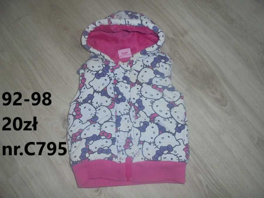 Kamizelka bezrękawnik hello kitty 92-98