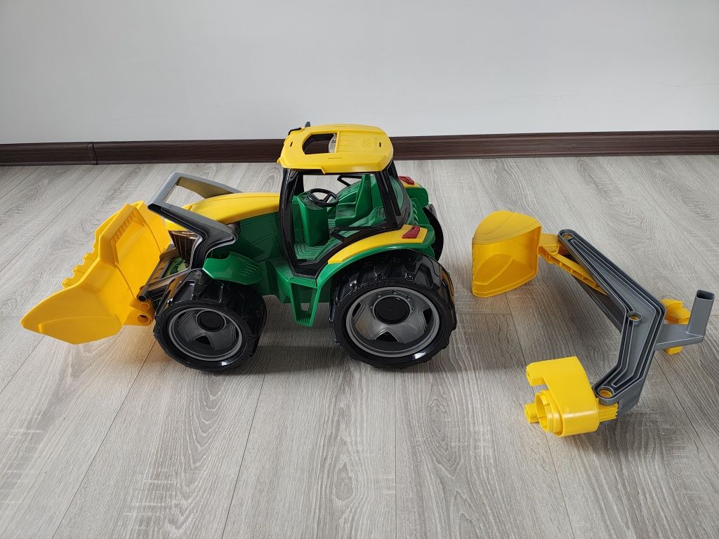 Duża koparka traktor dla dzieci