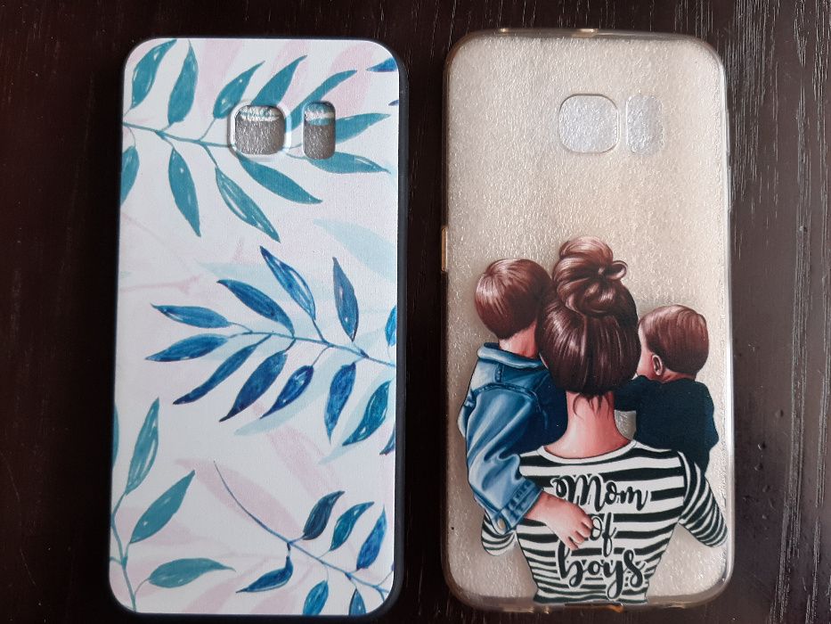 Etui do Samsung Galaxy S6 wzór: liście, mama