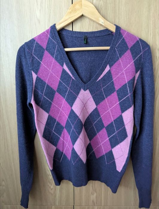 Светр з вовни Benetton, р. S