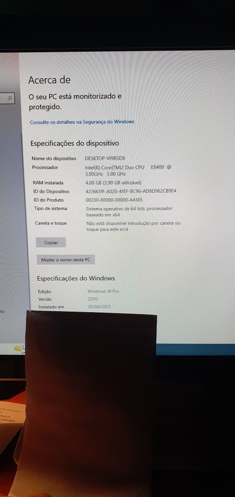 Computador Hp compaq E8400